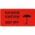 250 EICHNER Warnetiketten rot »Vor Nässe schützen!« 100,0 x 50,0 mm