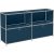 viasit Sideboard System4, 68886 violettblau 1 Fachboden 152,9 x 40,4 x 80,7 cm