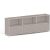 viasit Sideboard System4, 214892 taupe 1 Fachboden 227,9 x 40,4 x 80,7 cm