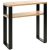 HAKU Möbel Konsolentisch Holz schwarz, braun 70,0 x 28,0 x 75,0 cm