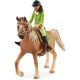 Schleich® Horse Club 42542 bewegliche Sarah & Mystery Spielfiguren-Set
