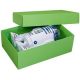 BUNTBOX XL Geschenkboxen 8,6 l grün 34,0 x 22,0 x 11,5 cm