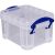Really Useful Box Aufbewahrungsbox 0,14 l transparent 9,0 x 6,5 x 5,5 cm