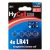 4 HyCell Knopfzellen LR41 1,5 V
