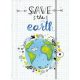 VELOFLEX Zeichenmappe Save the earth DIN A3 Weltkugel