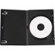 10 MediaRange 1er CD-/DVD-Hüllen DVD-Slim-Hüllen schwarz