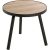 HAKU Möbel Beistelltisch Holz schwarz, eiche 40,0 x 40,0 x 36,0 cm