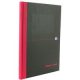 OXFORD Notizbuch Black n‘ Red DIN A4 kariert, schwarz Hardcover 192 Seiten