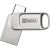 MyMEDIA USB-Stick MyDual USB Drive silber 32 GB