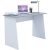VCM my office Masola Maxi Schreibtisch beton rechteckig, Wangen-Gestell weiß 110,0 x 50,0 cm