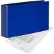 VELOFLEX VELOCOLOR® Classic Bankringbuch 2-Ringe blau 4,5 cm DIN A6 quer