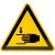 SafetyMarking® Warnaufkleber „Warnung vor Handverletzungen“ dreieckig 10,0 x 10,0 cm