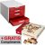 AKTION: office discount Schubladenbox  rot, DIN C4 mit  Schubladen + GRATIS Lambertz Compliments Gebäck 500,0 g
