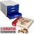AKTION: office discount Schubladenbox  blau, DIN C4 mit  Schubladen + GRATIS Lambertz Compliments Gebäck 500,0 g