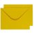 BUNTBOX Briefumschläge DIN C4 ohne Fenster gelb Steckverschluss 2 St.