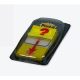 Post-it® Index Haftmarker gelb „Fragezeichen“ 50 Streifen