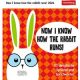 Harenberg Postkartenkalender Now I know how the rabbit runs 2024