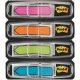 Post-it® Index Mini Haftmarker farbsortiert „Pfeil“ 4x 24 Streifen