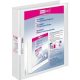 10 VELOFLEX VELODUR® Präsentationsringbücher 2-Ringe weiß 4,6 cm DIN A4