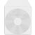 50 MediaRange 1er CD-/DVD-Hüllen CD-Folien-Tasche transparent