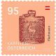25 Österreichische Post 0,95 € Briefmarken ECO S „Flachmann – Kärnten“ selbstklebend