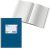 KÖNIG & EBHARDT Geschäftsbuch DIN A6 liniert, blau Softcover 192 Seiten