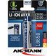 ANSMANN Akku 18650 Micro-USB 18650 2.600 mAh
