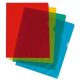100 office discount Sichthüllen DIN A4 farbsortiert genarbt 0,12 mm