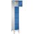 CP Schließfachschrank S 2000 Classic lichtgrau, enzianblau 8010-105, 5 Schließfächer 32,0 x 50,0 x 185,0 cm