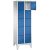 CP Schließfachschrank S 2000 Classic lichtgrau, enzianblau 8010-205, 10 Schließfächer 61,0 x 50,0 x 185,0 cm