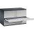 CP 7100 Planschrank schwarzgrau, weißaluminium 10 Schubladen 110,0 x 76,5 x 76,0 cm