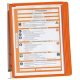 DURABLE Wand-Sichttafelsystem VARIO® WALL 555109 DIN A4 orange mit 5 St. Sichttafeln