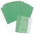 10 ELCO Sichthüllen Ordo transparent DIN A4 grün glatt 80 g/qm