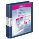 10 VELOFLEX VELODUR® Präsentationsringbücher 4-Ringe blau 4,6 cm DIN A4