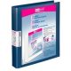 10 VELOFLEX VELODUR® Präsentationsringbücher 2-Ringe blau 4,0 cm DIN A4