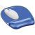 Fellowes Mousepad mit Handgelenkauflage Crystals Gel blau