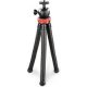 hama FlexPro Kamera-Stativ schwarz, rot max. Arbeitshöhe 27,0 cm