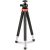 hama Traveller Pro Kamera-Stativ schwarz, rot max. Arbeitshöhe 23,0 cm