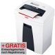 AKTION: HSM SECURIO C16 Aktenvernichter mit Streifenschnitt P-2, 3,9 mm, bis 14 Blatt, weiß + GRATIS Einkaufsgutschein à 15,- Euro nach Registrierung