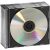 10 Intenso 1er CD-/DVD-Hüllen Slim Cases transparent