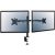 Kensington Monitor-Halterung SmartFit Ergo Dual K55409WW schwarz für 2 Monitore, Tischklemme, Tischbohrung