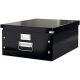 LEITZ Click & Store Aufbewahrungsbox 36,0 l schwarz 36,9 x 48,2 x 20,0 cm