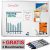 AKTION: Legamaster Whiteboard PREMIUM PLUS 120,0 x 90,0 cm weiß emaillierter Stahl + GRATIS 4 Boardmarker TZ 100 farbsortiert