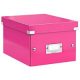 LEITZ Click & Store Aufbewahrungsbox 7,4 l pink 21,6 x 28,2 x 16,0 cm