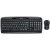 Logitech Wireless Combo MK330 Tastatur-Maus-Set kabellos schwarz, grau