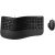 Microsoft Ergonomic Desktop Tastatur-Maus-Set ergonomisch kabelgebunden schwarz