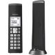 Panasonic KX-TGK220GB Schnurloses Telefon mit Anrufbeantworter schwarz-matt
