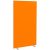 PAPERFLOW Trennwand easyScreen, orange 94,0 x 173,2 cm