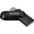 SanDisk USB-Stick Ultra Dual Drive USB Type-C schwarz 64 GB