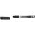 Schneider Topball 811 Tintenroller schwarz/silber 0,5 mm, Schreibfarbe: schwarz, 1 St.